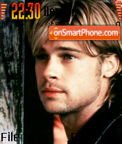 Brad Pitt 03 theme screenshot