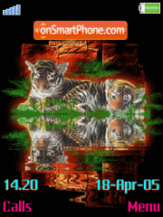 Young Tigers theme screenshot