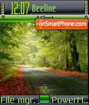 Autumn 2 tema screenshot