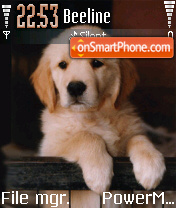 Cute Pup theme screenshot