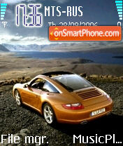 Скриншот темы Porsche 911 Targa