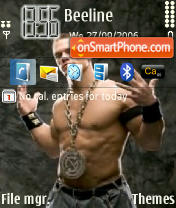 WWE Champion tema screenshot