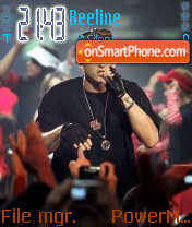 Capture d'écran Eminem Concert thème