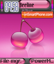 Cherry 10 es el tema de pantalla