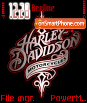 Скриншот темы Harley Davidson 02
