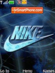 Capture d'écran Nike Blue thème