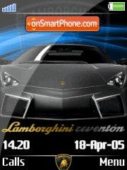 Скриншот темы Lamborghini Reventun