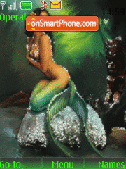 Mermaid Animated es el tema de pantalla