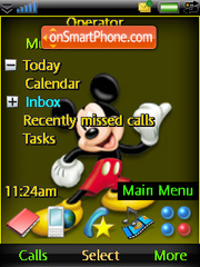 Miky and Donald theme screenshot