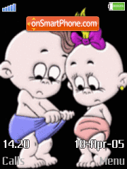 Funny Children theme screenshot