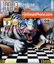 Скриншот темы Tiger