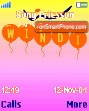WINDi es el tema de pantalla