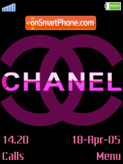 Скриншот темы Chanel