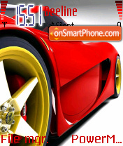 Ferrari 620 theme screenshot
