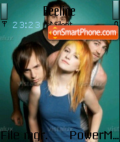 Paramore 2 theme screenshot