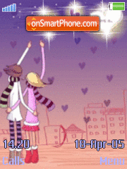 Boy and Girl tema screenshot