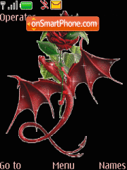 Dragon Animated theme screenshot