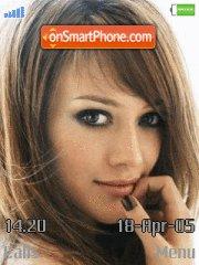 Hilary Duff tema screenshot