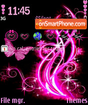 Pinkblack2 tema screenshot