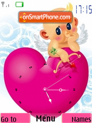 Capture d'écran Swf Valentine Cupid thème