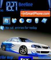 Nissan Gtr Tuned theme screenshot