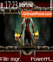 God of War tema screenshot
