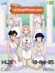 Capture d'écran Anime Girls thème