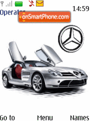 Mercedes Animated es el tema de pantalla