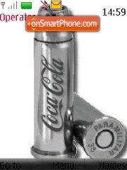 Coca-cola tema screenshot