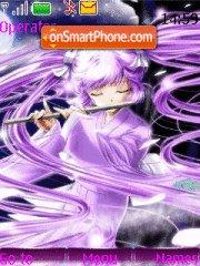 Anime Colors II : Voilet tema screenshot
