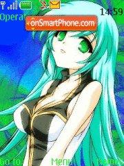 Capture d'écran Anime Colors V : Green thème