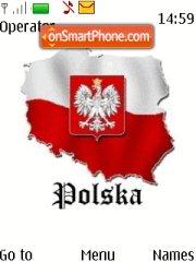 Flag Poland theme screenshot