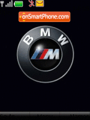 BMW logo animated es el tema de pantalla