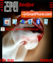 Capture d'écran Hot Smoke thème