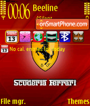 Ferrari 621 tema screenshot