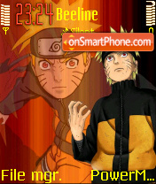 Скриншот темы Naruto Shippuden 04