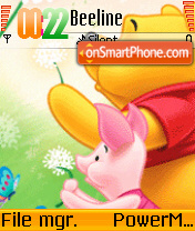Friends Forever Pooh theme screenshot