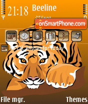 Tiger II theme screenshot