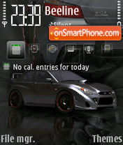 Capture d'écran Subaru Impreza f thème