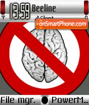 No Brain Theme-Screenshot