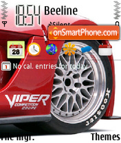 Capture d'écran Viper Dodge thème