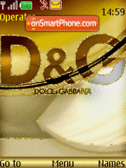 Dolce $ Gabbana animated theme screenshot