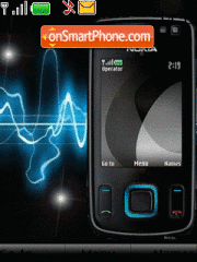 Nokia 6600 slide animated tema screenshot