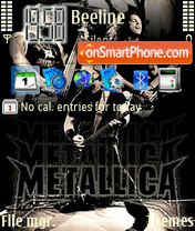 Metallica tema screenshot