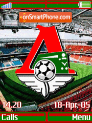 FC Lokomotiv K790 theme screenshot
