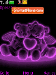 Lovely Bears theme screenshot