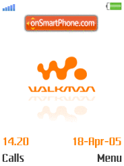 Capture d'écran Walkman thème