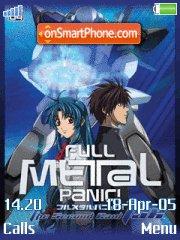 Full Metal Panic TSR es el tema de pantalla