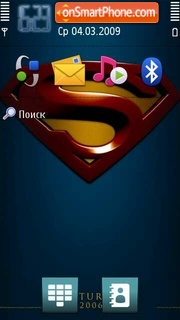 Superman 09 tema screenshot