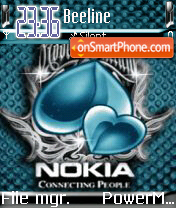 Animated Nokia 03 tema screenshot
